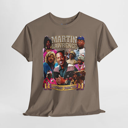 90s Nostalgia Martin Lawrence Multi-Character Tribute T-Shirt