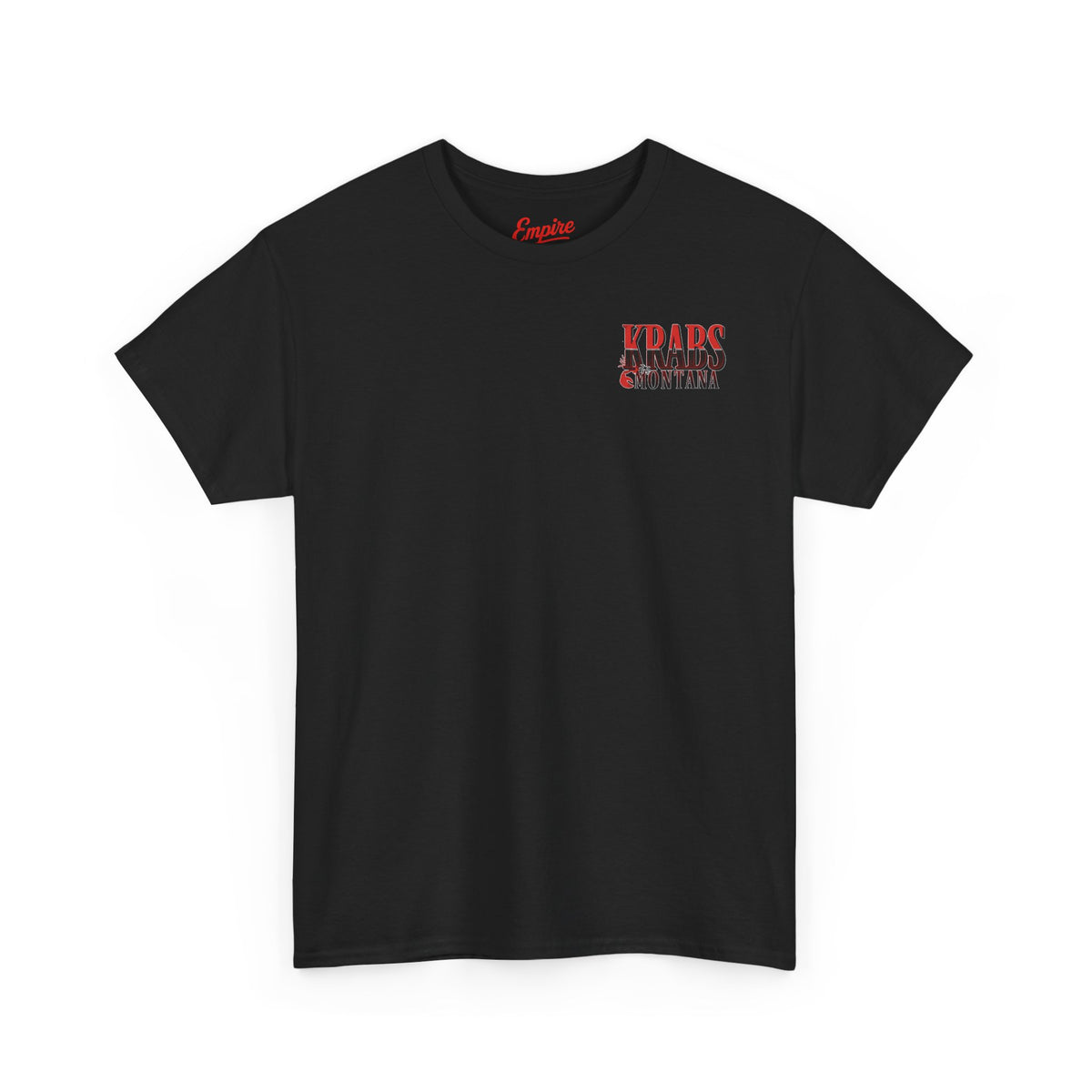 Krabs Montana Tee — Parody Graphic T-Shirt (Front Chest & Back Design)