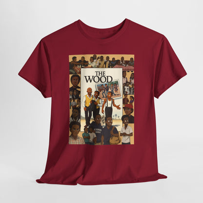Retro 'The Wood' Graphic Shirt - Perfect for Casual Wear or Events