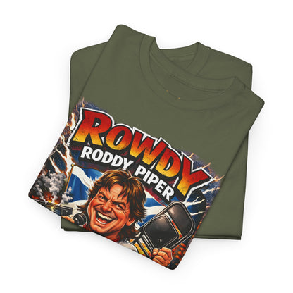 Rowdy Roddy Piper T-Shirt — Retro Wrestling Graphic Tee