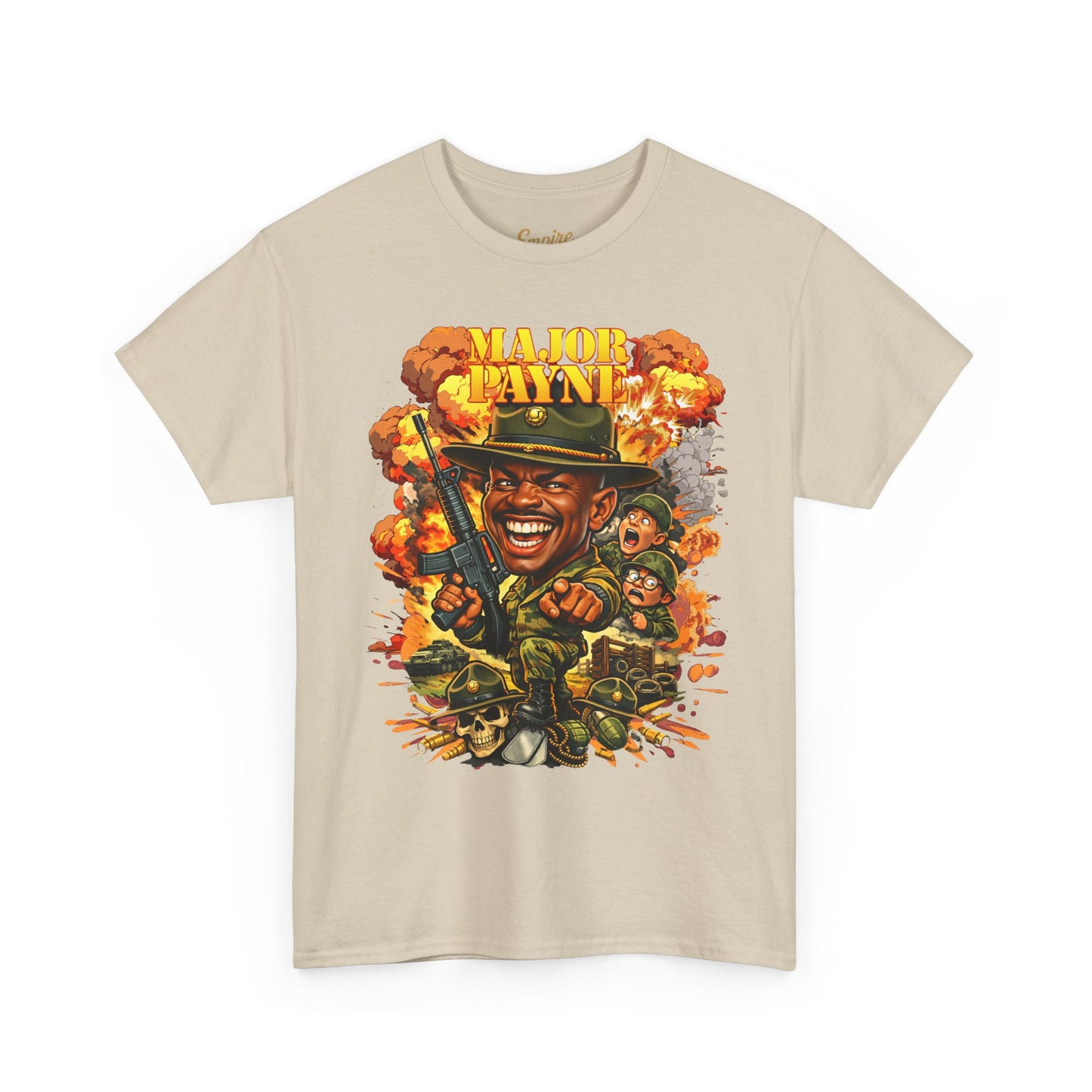 Major Payne Graphic Tee — Vintage Military Comedy Movie Shirt