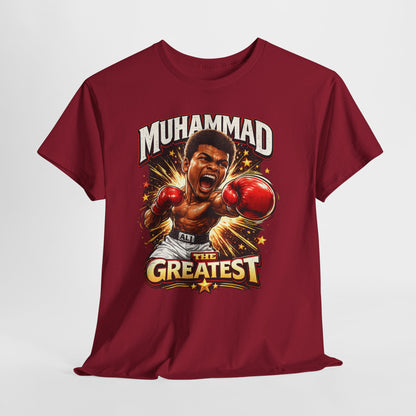 Boxing Champion Graphic Tee — "Muhammad The Greatest"