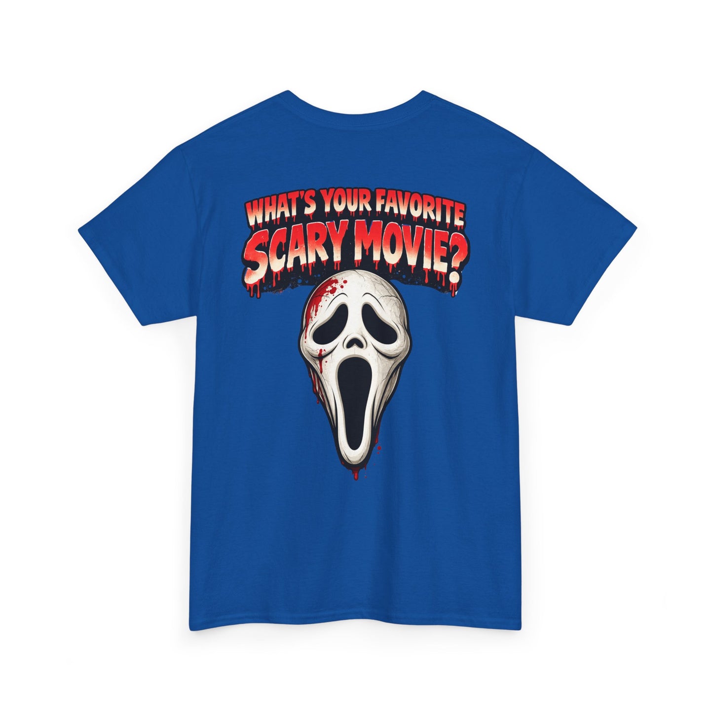 Scary Guy "Let's Get Stabby" Halloween Tee — Scream Mask Horror Movie T-Shirt