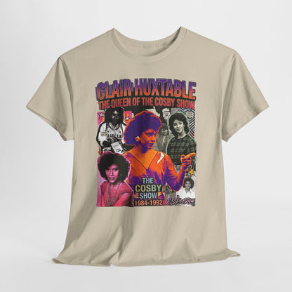 Retro TV Tribute Tee – 'Clair Huxtable: The Queen of The Cosby Show'