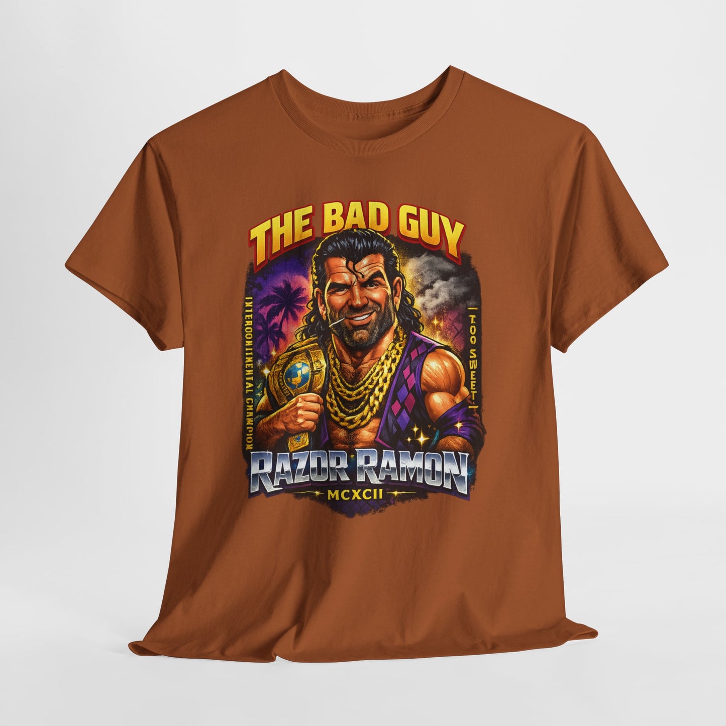The Bad Guy Razor Ramon Tee — Retro Wrestling Graphic T-Shirt