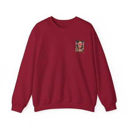 Cyclops Graphic Sweatshirt — Retro X‑Men Laser Portrait Crewneck