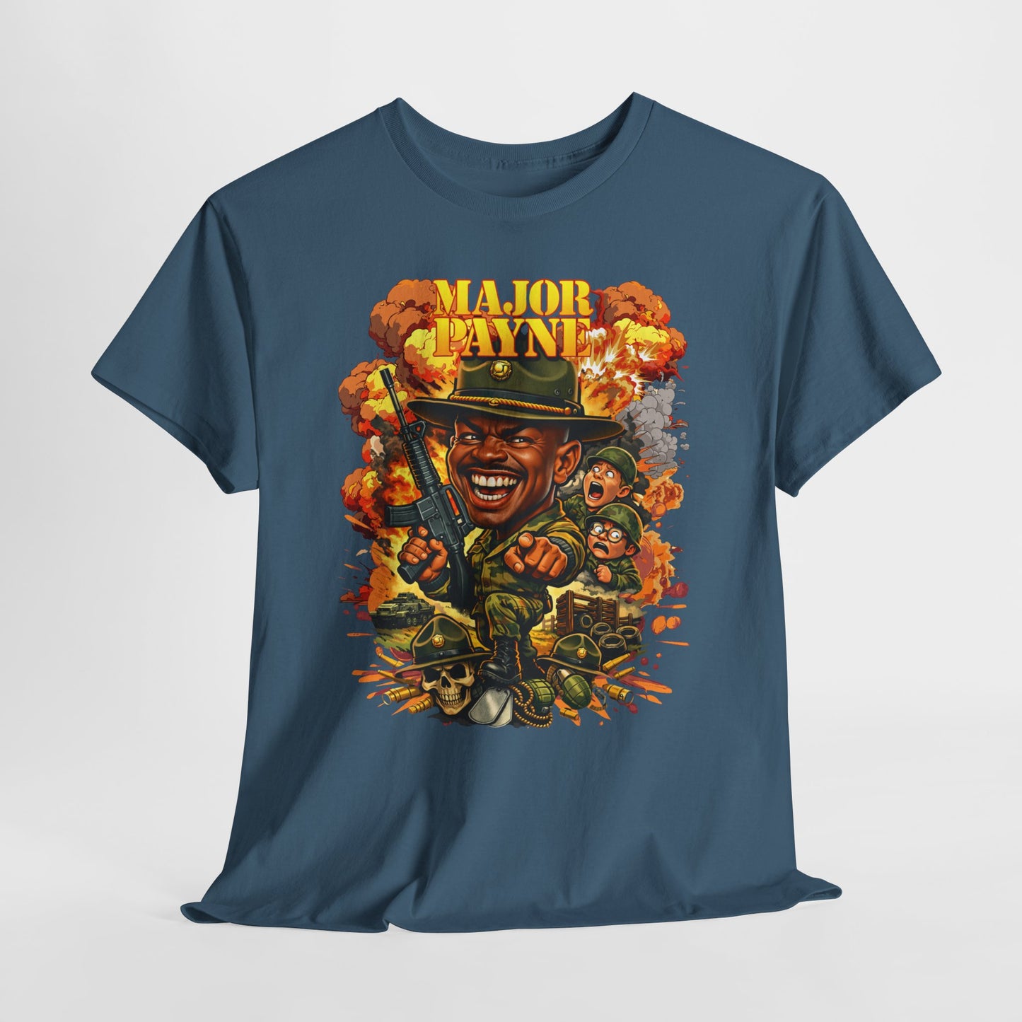 Major Payne Graphic Tee — Vintage Military Comedy Movie Shirt