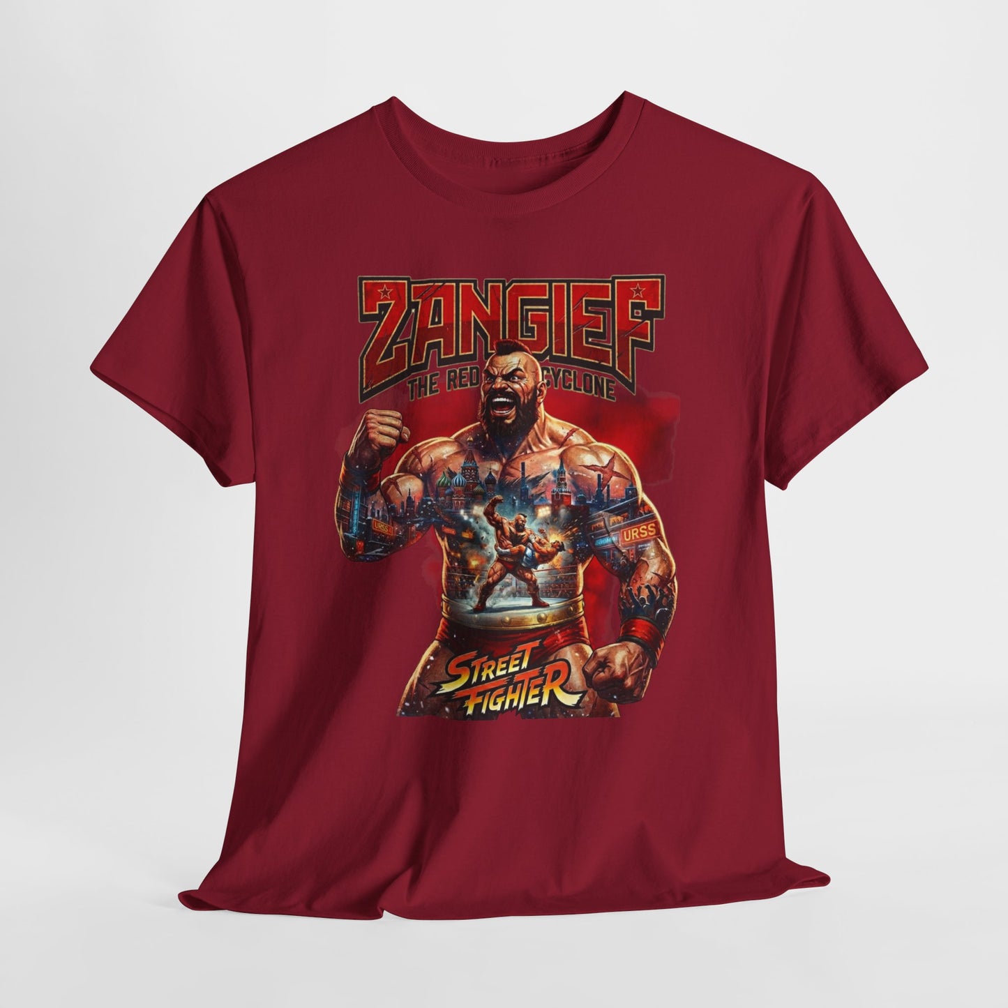 Zangief 'The Red Cyclone' Street Fighter Graphic Tee