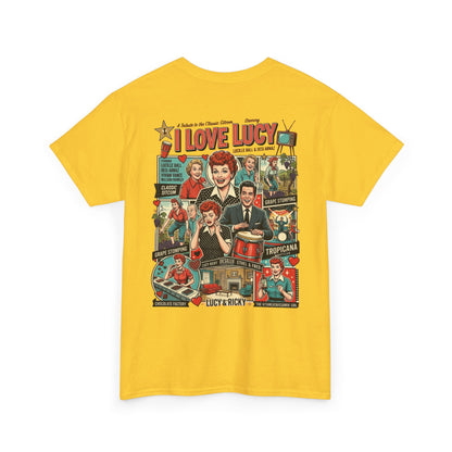 I Love Lucy Retro Collage T-Shirt