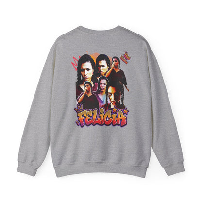 Bye Felicia Vintage Portrait Crewneck Sweatshirt