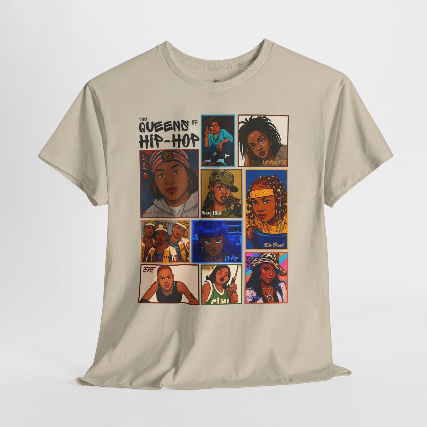 Hip-Hop Queens Tee, Unisex Cotton T-Shirt, Statement Shirt, Music Lover Gift, Casual Everyday Wear, Trendy Graphic Tee