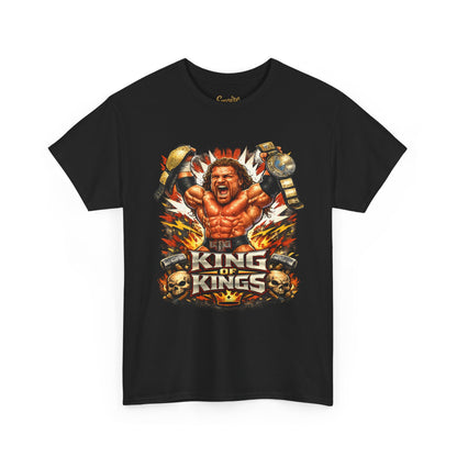 King of Kings Tee - Retro Wrestling Champion Graphic T-Shirt