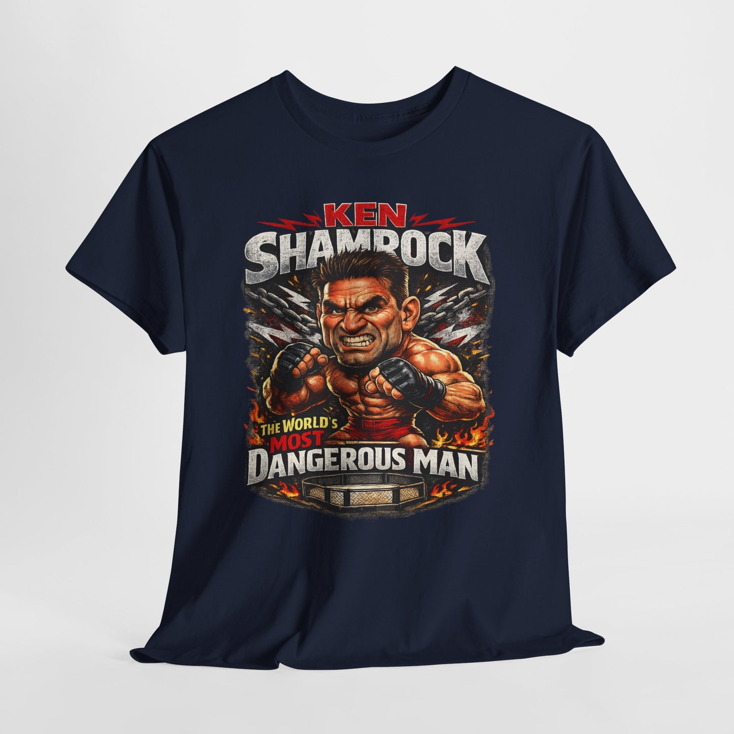 Ken Shamrock "The World's Most Dangerous Man" T-Shirt