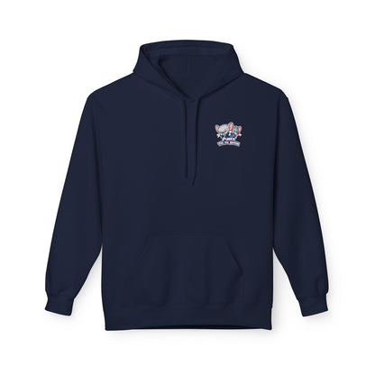 Pinky and the Brain "Time to Take Over the World" Midweight Softstyle Fleece Hoodie