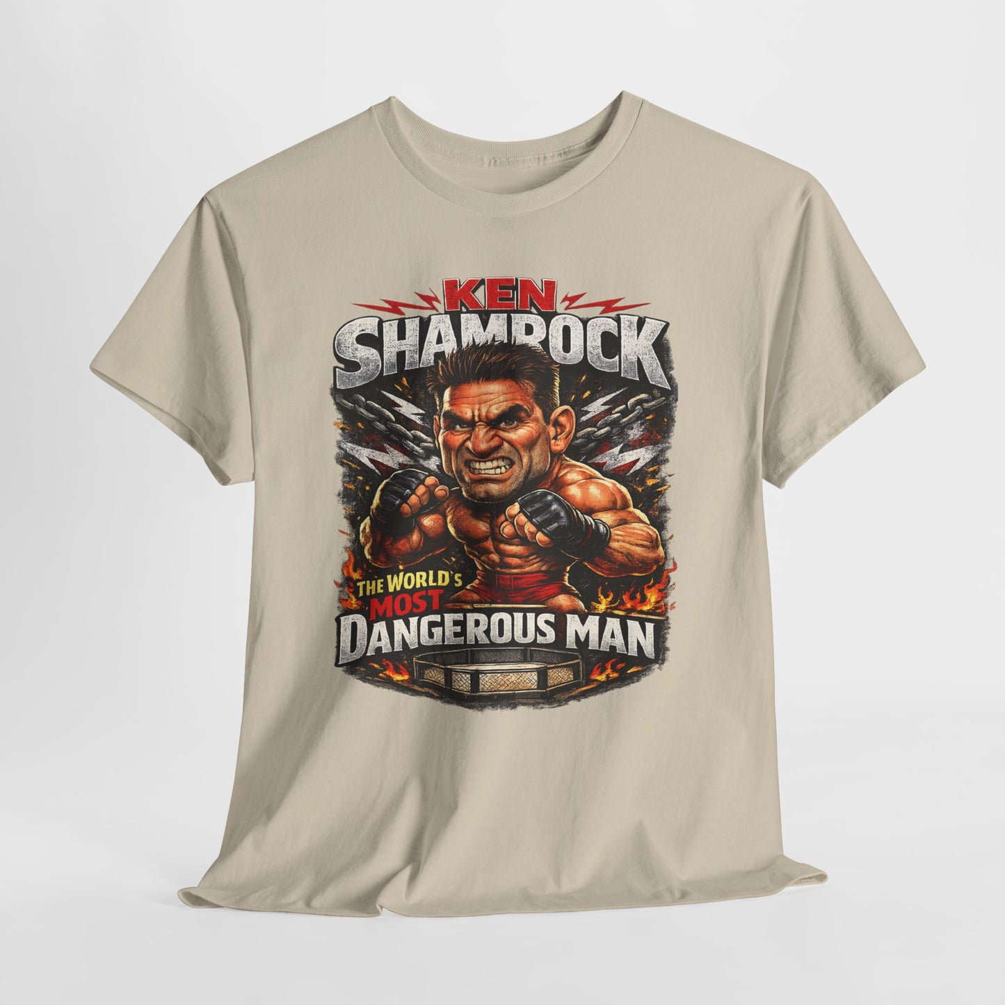 Ken Shamrock "The World's Most Dangerous Man" T-Shirt