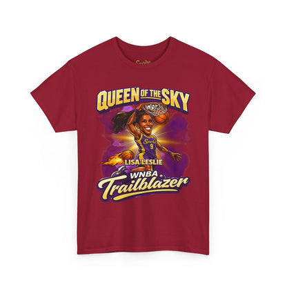 "Queen of the Sky" Lisa Leslie Trailblazer Basketball Tee