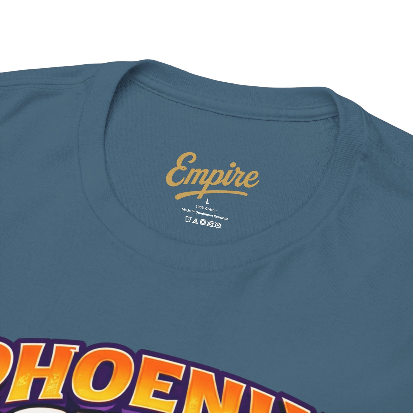 Phoenix Suns Barkley & K.J. Graphic Tee — Retro Basketball Cartoon Shirt
