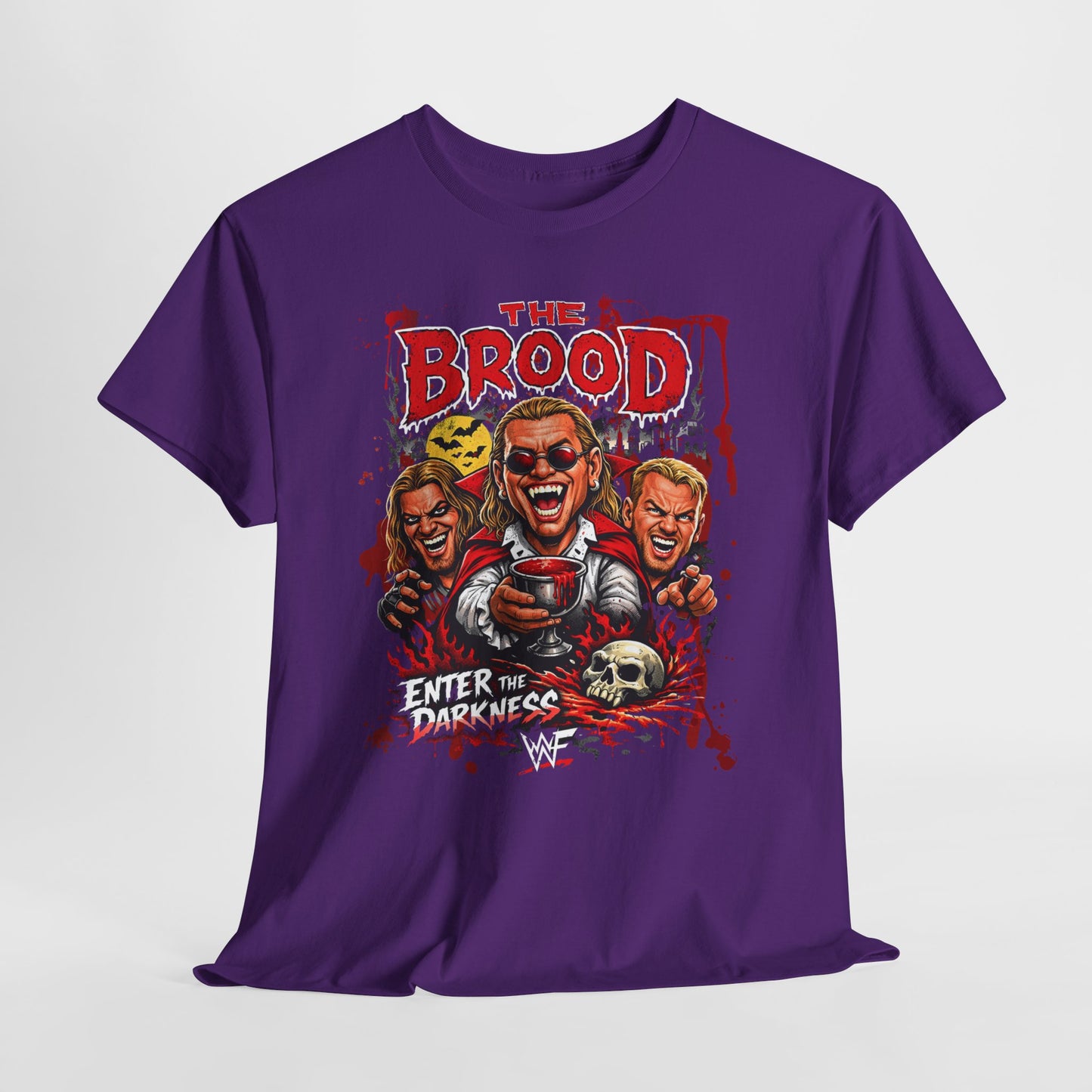 The Brood Horror Band Tee — “Enter the Darkness” Graphic T-Shirt