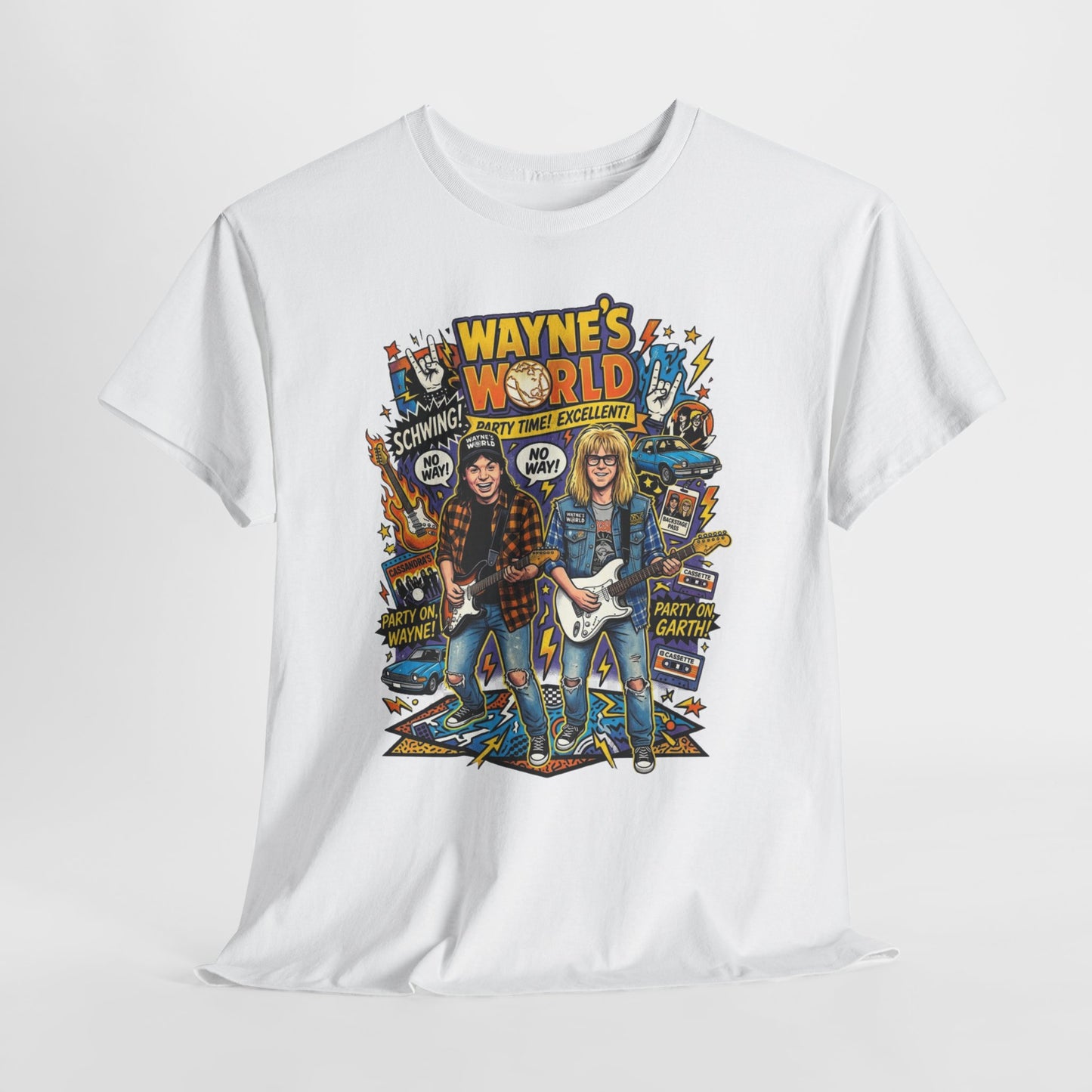 Wayne's World Retro Band Tee