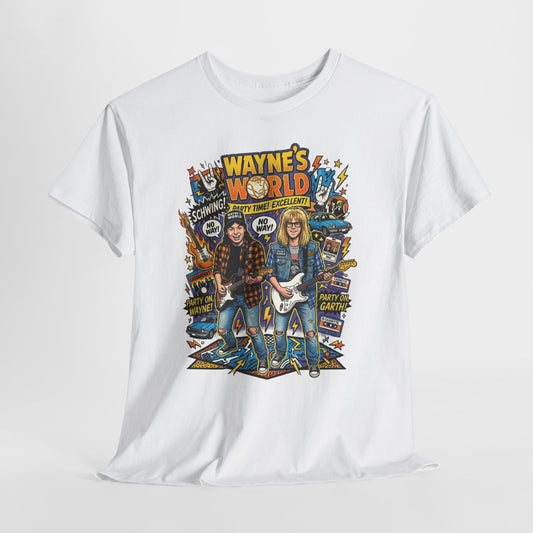 Wayne's World Retro Band Tee