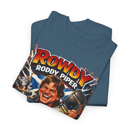 Rowdy Roddy Piper T-Shirt — Retro Wrestling Graphic Tee