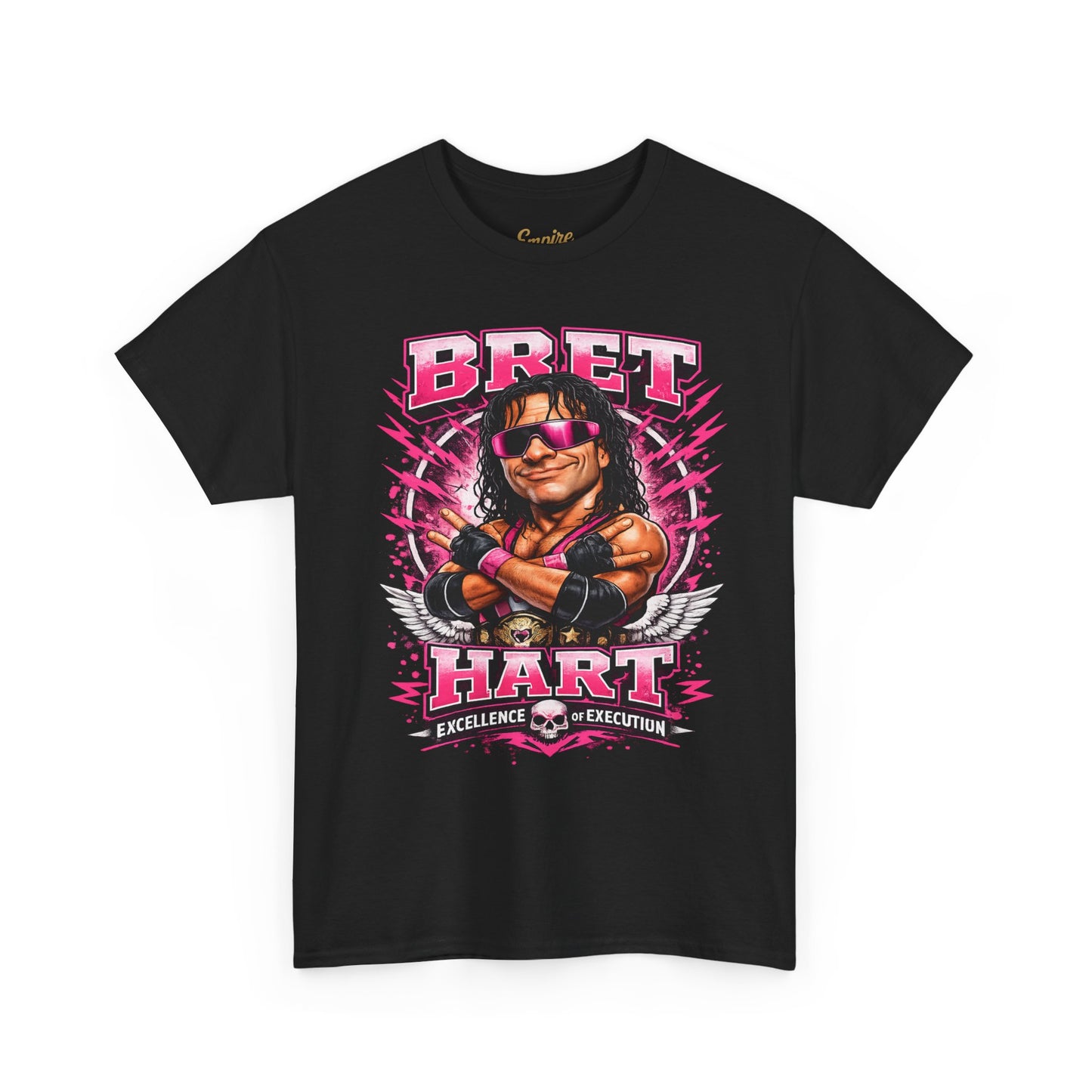 Bret Hart Tribute T-Shirt — "I Am The Best There Is" Retro Wrestling Tee