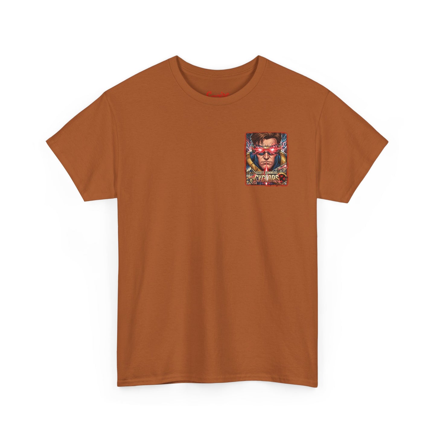 Cyclops Graphic Tee - Retro Superhero X-Men Design