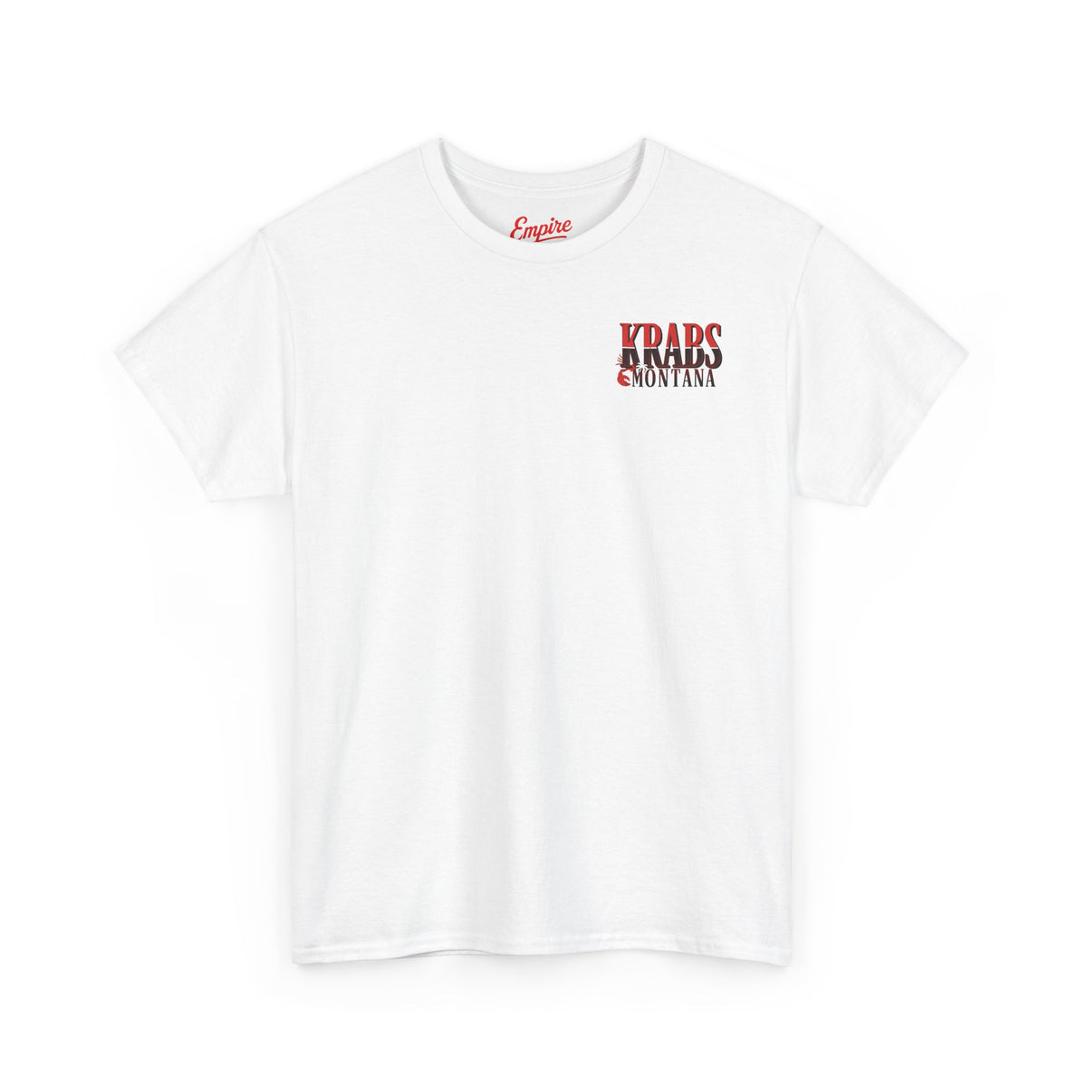 Krabs Montana Tee — Parody Graphic T-Shirt (Front Chest & Back Design)