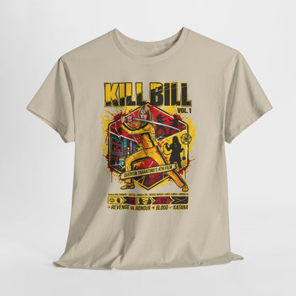 Kill Bill Graphic Tee — Retro Action Movie Poster T-Shirt