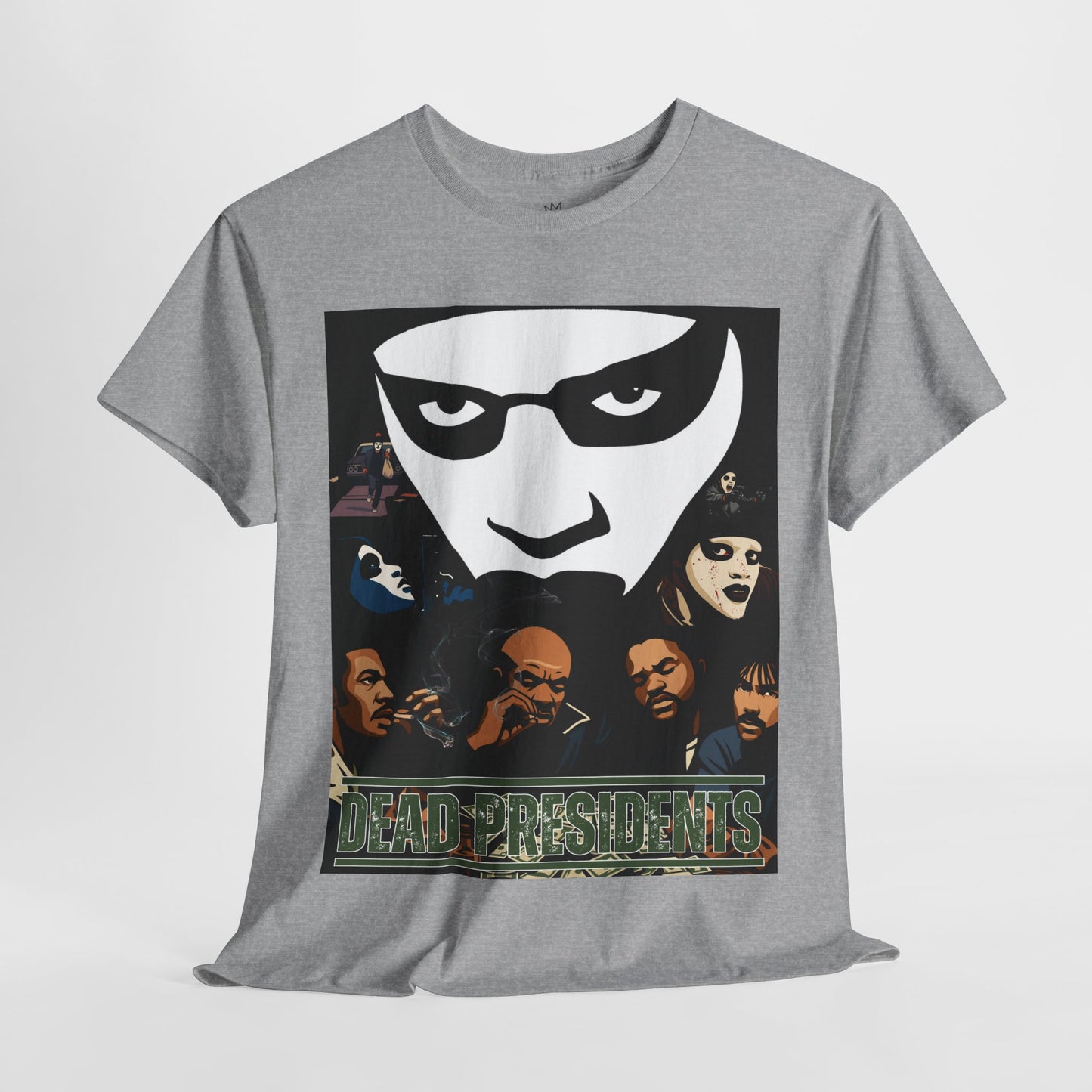 Dead Presidents Graphic Tee for Movie Lovers, Unisex Heavy Cotton Tee