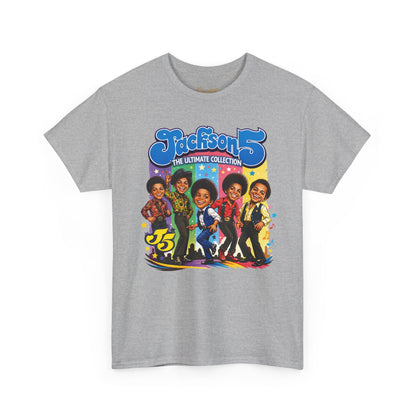 Jackson 5 Retro Graphic Tee — 'The Ultimate Collection' Vintage Band T-Shirt
