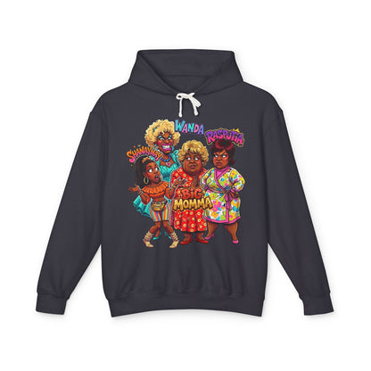 Big Momma & Nem Hooded Sweatshirt — Retro Squad Graphic Hoodie