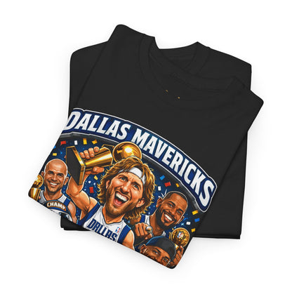 Dallas Mavericks Champions Tee – “We Are The Champions” Basketball Fan Shirt