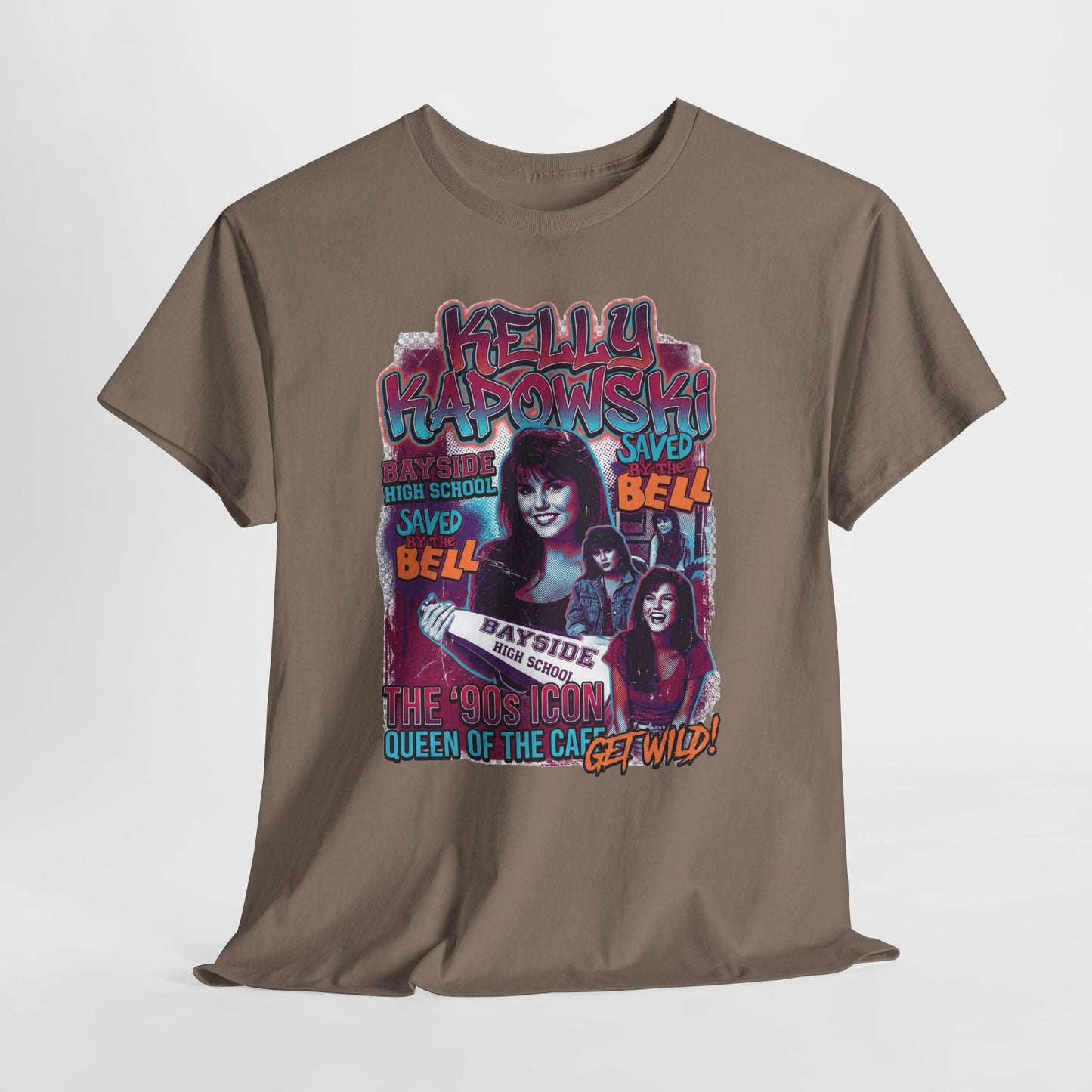 Retro ‘Saved by the Bell’ Kelly Kapowski Graphic Tee — Vintage 90s TV School Spirit T-Shirt