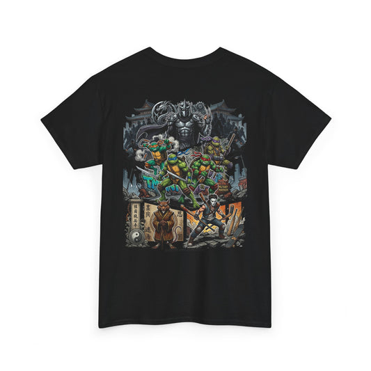 Teenage Mutant Ninja Turtles Graphic Tee — Retro Comic Backprint