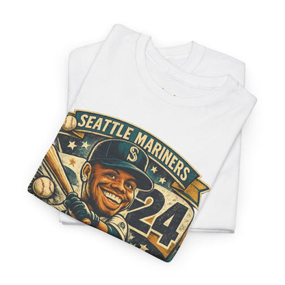 Griffey Jr. "The Kid" - Vintage Baseball Graphic T-Shirt