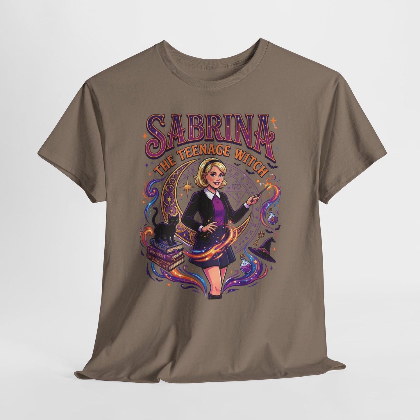 Sabrina The Teenage Witch Graphic Tee — Retro Spellbook Witchy T-Shirt