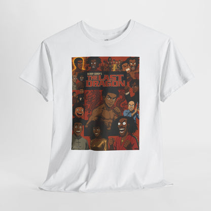 Retro Last Dragon Unisex Heavy Cotton Tee | Perfect for Fans & Casual Wear