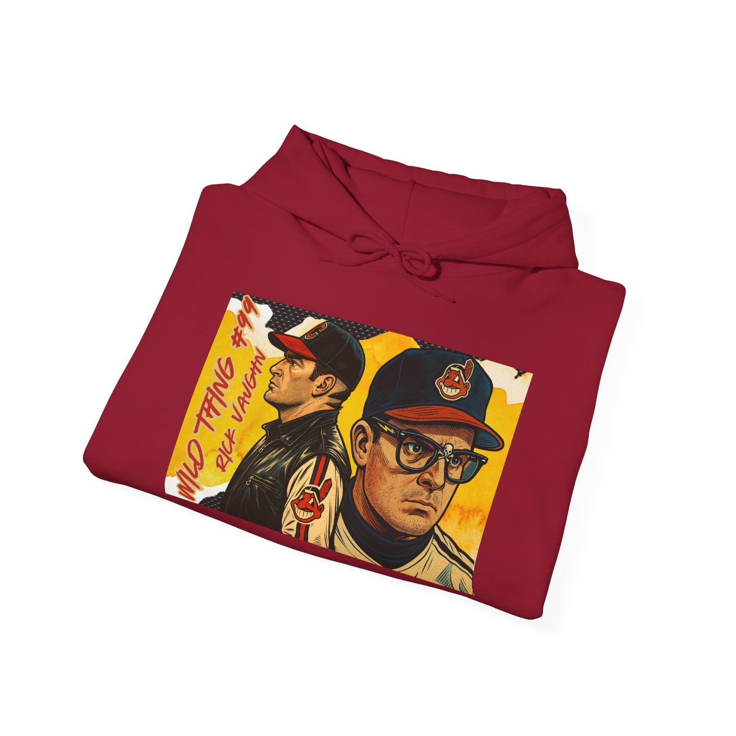 "Wild Thing "Vintage Style Unisex Hoodie with Iconic Film Design | Cozy Sweatshirt for Movie Lovers, Perfect Gift for Birthdays, Nostalgic Apparel