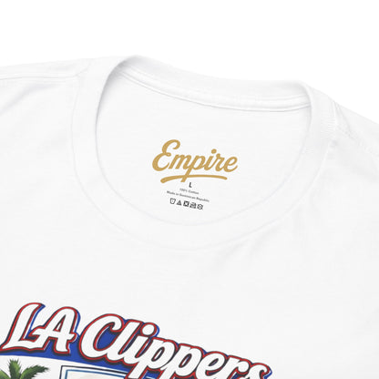 LA Clippers Cartoon Roster Tee — "The Knuckleheads" Team Graphic T-Shirt