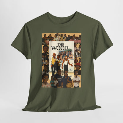 Retro 'The Wood' Graphic Shirt - Perfect for Casual Wear or Events