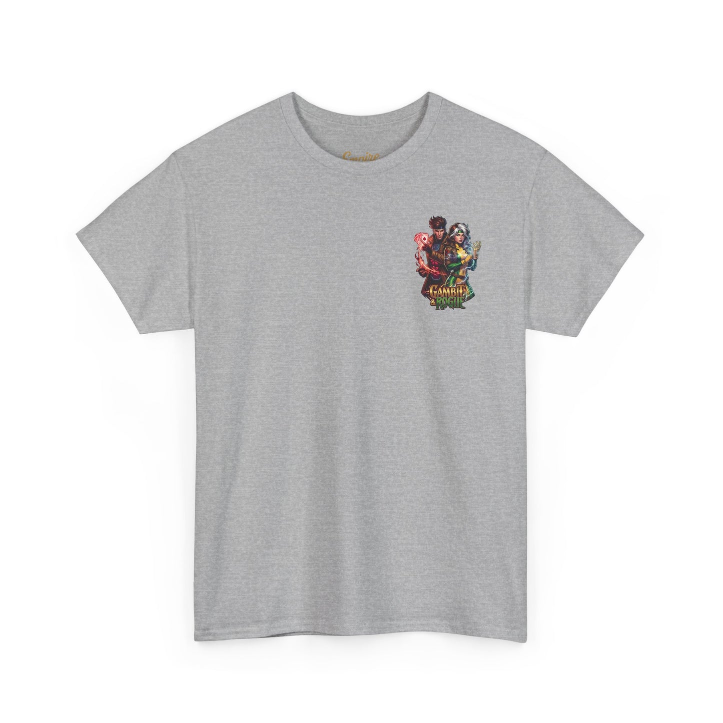 Gambit & Rogue Comic Art T‑Shirt