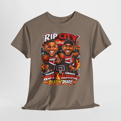 Rip City Basketball T-Shirt — Caricature Trail Blazers Fan Tee