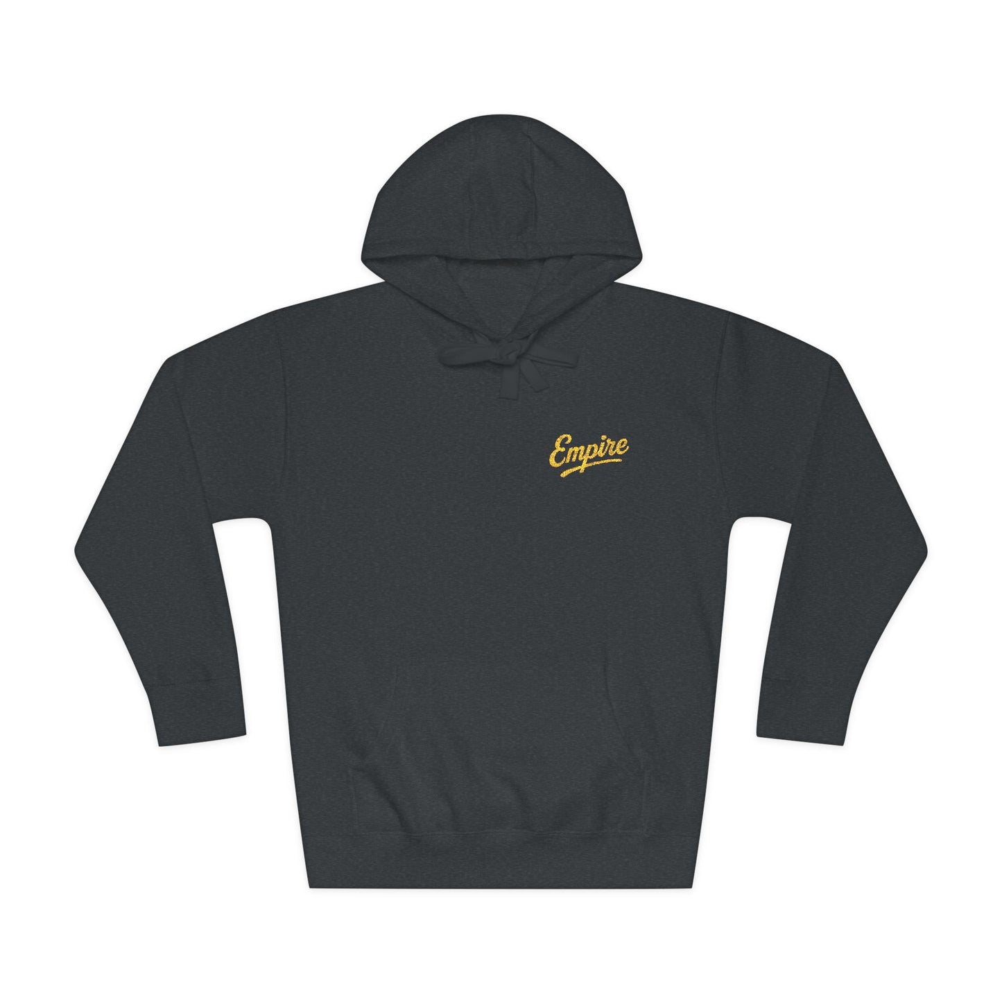 EMPIRE Unisex Fleece Hoodie with Embroidered Design