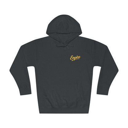 EMPIRE Unisex Fleece Hoodie with Embroidered Design