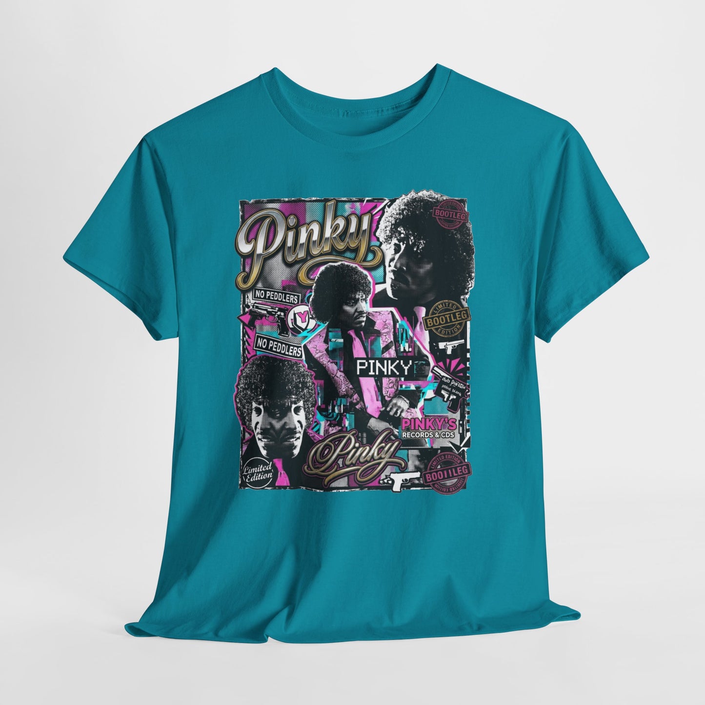 Pinky Retro Movie Collage T-Shirt