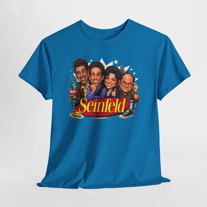 Seinfeld Cast Retro TV Logo Tee