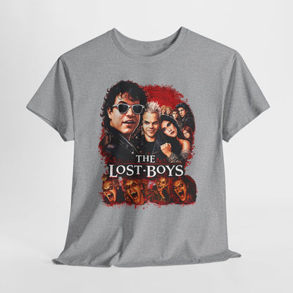 The Lost Boys Movie Poster Tee — Retro 80s Vampire Graphic T-Shirt