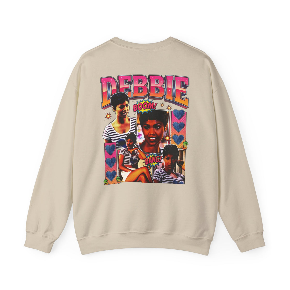 Debbie Retro Photo Collage Crewneck Sweatshirt