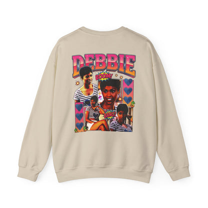 Debbie Retro Photo Collage Crewneck Sweatshirt